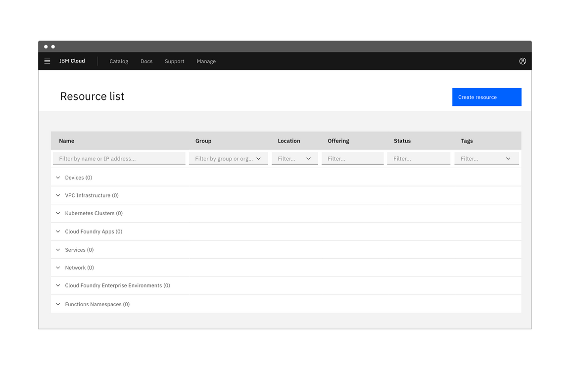 Third phase of a dashboard using skeleton states to demonstrate progressive loading